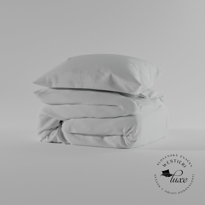 Posteľná bielizeň Snehová noblesa - Rozmer: 140 x 200/ obliečka na vankúš: 70 x 90