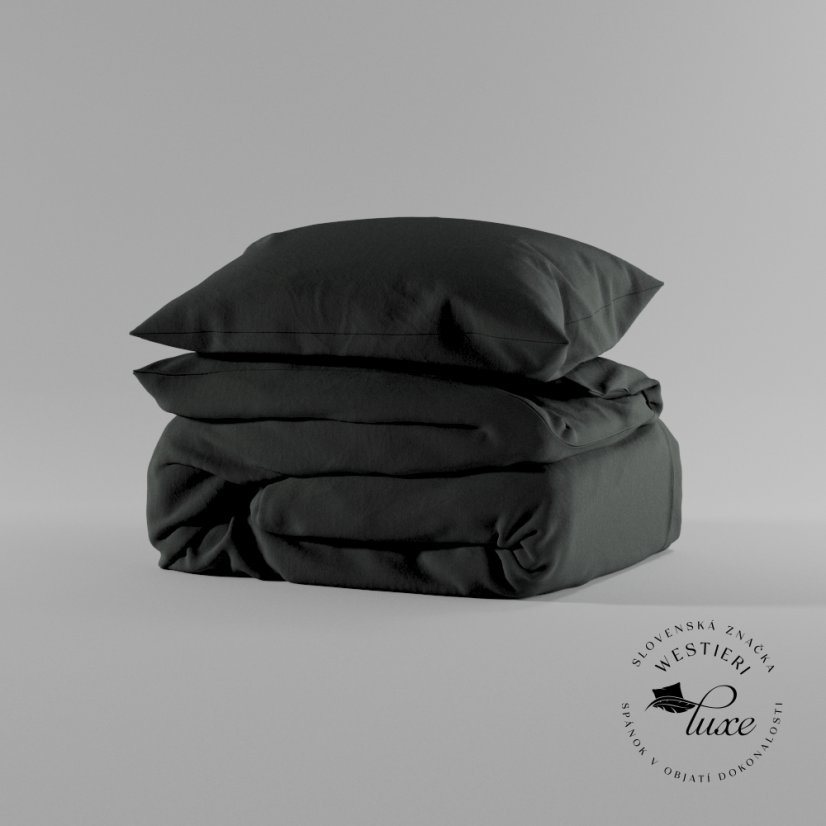 Posteľná bielizeň Parížska hmla - Rozmer: 200 x 200/ 2x obliečka na vankúš: 70 x 90